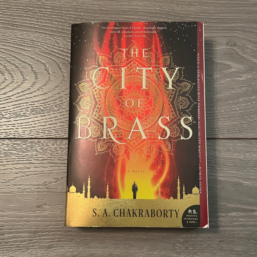 (FREE BUNDLE ADD-ON) The City of Brass S.A. Chakraborty Paperback Novel